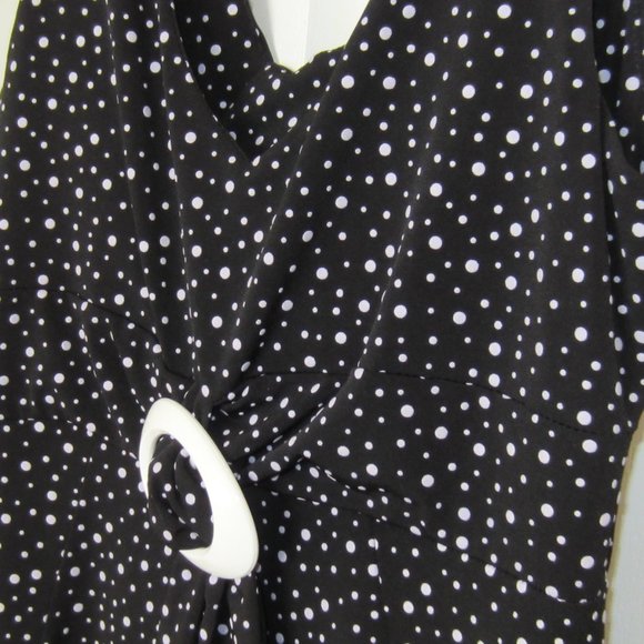 Frank Lyman Dress Polka dot Fit and Flare - Picture 5 of 15